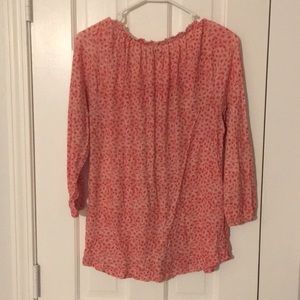 Lucky Brand Tops - 3/4 sleeve lucky 100% cotton top. Great condition Lucky Brand Tops - 3/4 sleeve lucky 100% cotton top. Great condition